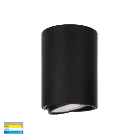 Surface downlight Nella Adjustable 12V 3CCT LED 12W BLK